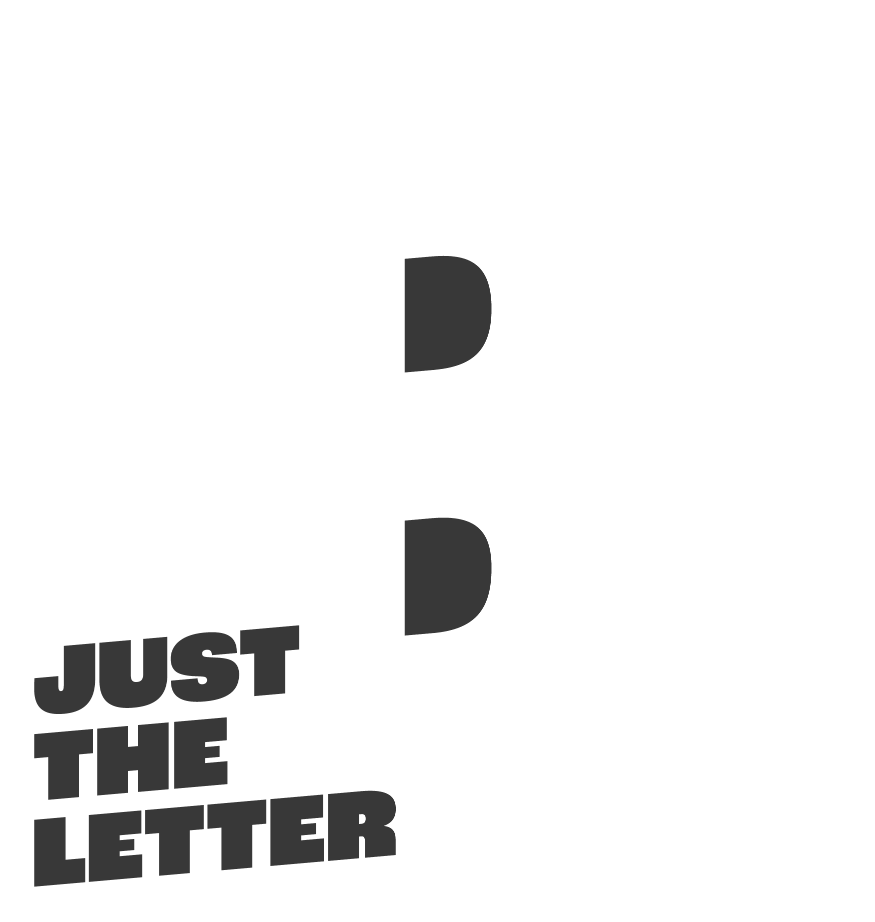 Just The Letter B